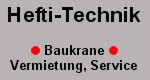Vermietung und Verkauf  Baukrane  20 - 40 Meter, Service, Montagen
